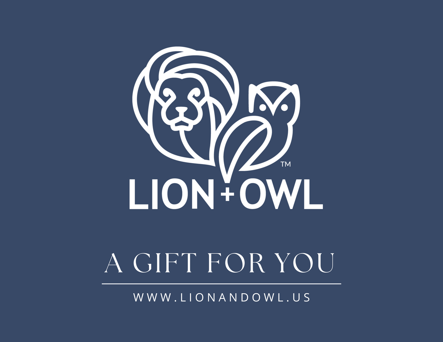 Lion+Owl Digital Gift Card