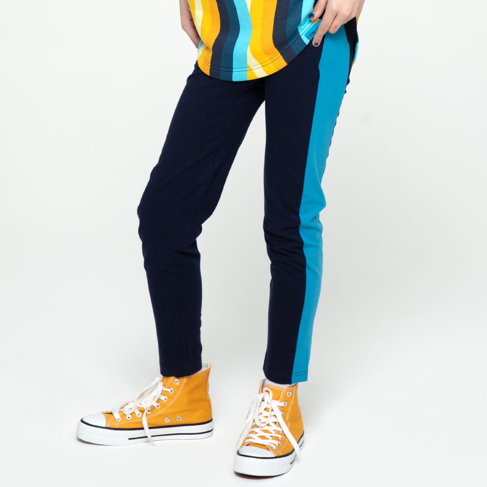 All-Day Leggings - Colorblock – Lion+Owl